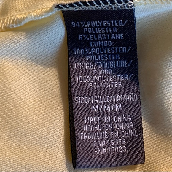 Suzy Shier Yellow Sleeveless Mini Dress - Picture 8 of 9